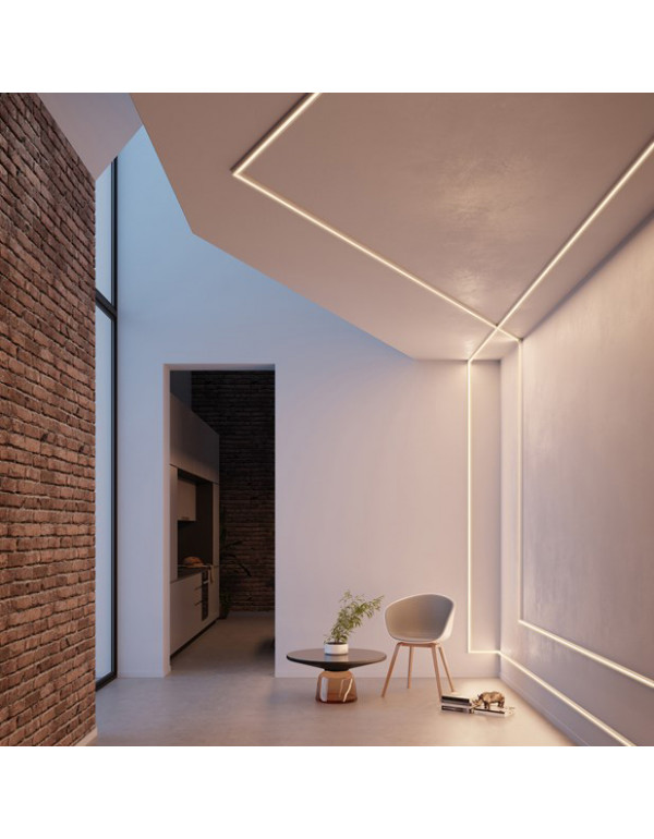 Profil Decorativ LED WALLSTYL IL12 20X25X2000