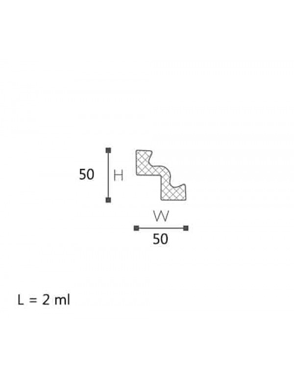 CORNISA DECORATIVA ST2 50x50x2000