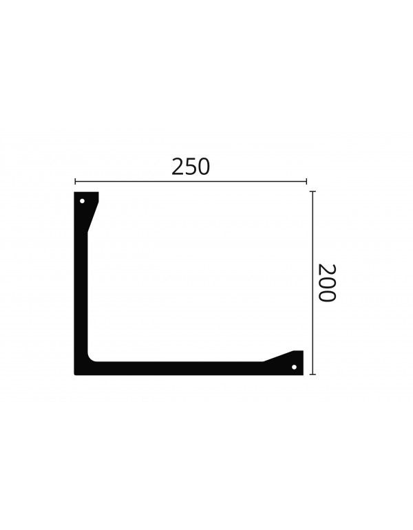 Scafa decorativa led tavan perete poliuretan Arstyl L2 200x250x2000