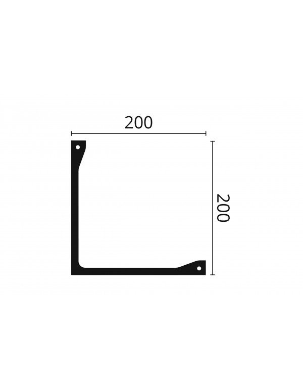 Scafa decorativa led tavan perete poliuretan Arstyl L5 200x200x2000