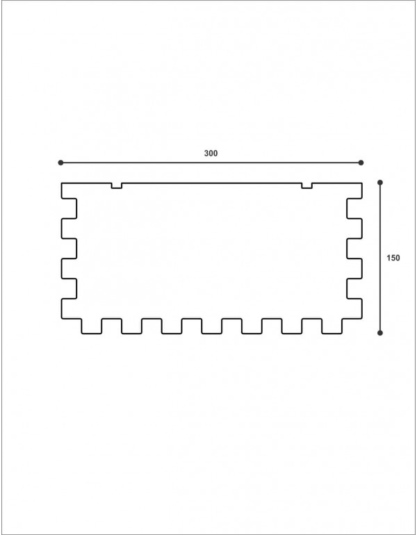 COLOANA DECORATIVA NCO2 300x150x2000