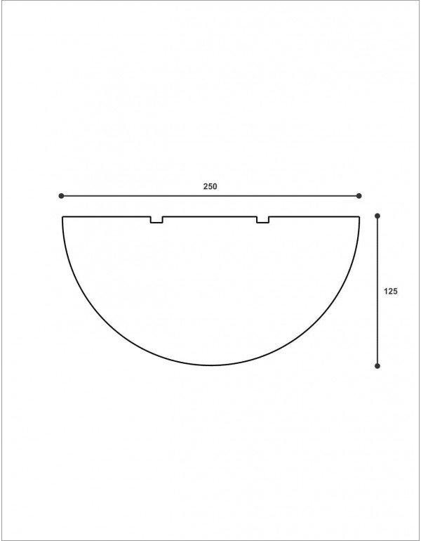 SEMICOLOANA DECORATIVA NCO7 250x125x2000