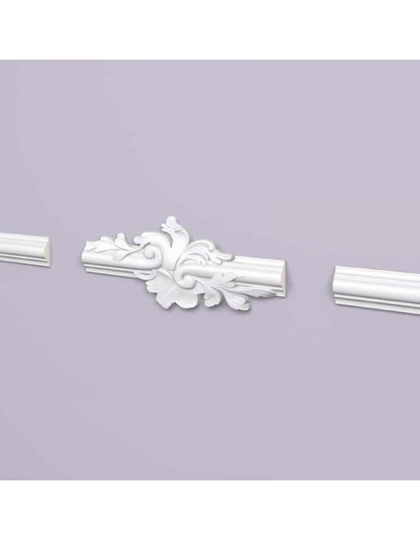 Set ornament decorativ caroiaje poliuretan Arstyl Z104 40x245x107 - 2 buc.