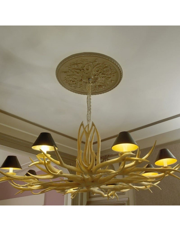 Rozeta decorativa tavan perete poliuretan Arstyl R12 825mm
