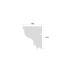 Solbanc decorativ fereastra NS119 120X100X2000
