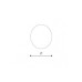 Rozeta decorativa tavan perete poliuretan Arstyl R18 600MM
