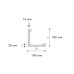 Scafa decorativa led tavan perete poliuretan Arstyl L4 Scafa decorativa led tavan perete poliuretan Arstyl L4