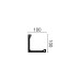 Scafa decorativa led tavan perete poliuretan Arstyl L4 Scafa decorativa led tavan perete poliuretan Arstyl L4