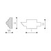Set ornament decorativ caroiaje accesoriu Arstyl z104 pentru profil Z10- 2 BUC.