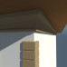 Cornisa decorativa exterior NC108 400X203X2000 Cornisa decorativa exterior NC108 400X203X2000