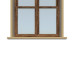 Solbanc decorativ fereastra NA182 70X40X2000