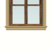 Solbanc decorativ fereastra NS161 155X80X2000