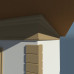 Cornisa decorativa exterior NC142 515X140X2000