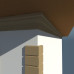Cornisa decorativa exterior NC146 290X130X2000 Cornisa decorativa exterior NC146 290X130X2000