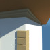 Cornisa decorativa exterior NC158 200X127X2000 Cornisa decorativa exterior NC158 200X127X2000
