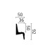 Scafa decorativa IL6 92X50X2000