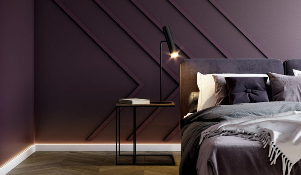 Profile decorative în dormitor: idei pentru peretele din spatele patului